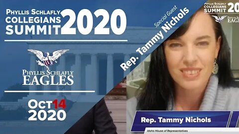 Rep. Tammy Nichols | Phyllis Schlafly Collegians Summit 2020