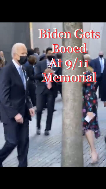 Joe Biden Gets Booed At 9/11 Memorial