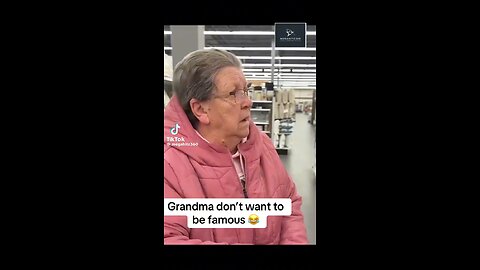 Pranked grandma she doesn’t want to be famous