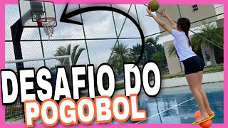 DESAFIO DA PISCINA COM POGOBOL 4 / 3 irmãs demais