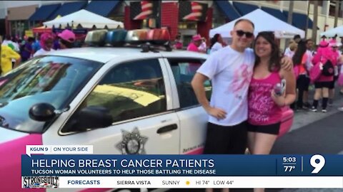 Volunteer works to help breast cancer patients cope