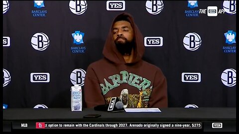NBA's Kyrie Irving Shuts Down Reporter Claiming He Was ‘Promoting’ Alex Jones