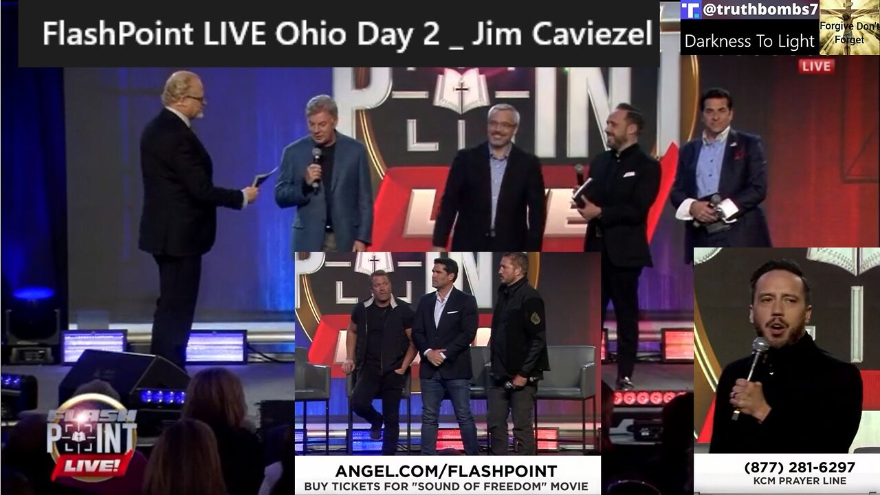 6/10/2023 FlashPoint LIVE Ohio Day 2 | Jim Caviezel & Sound of Freedom
