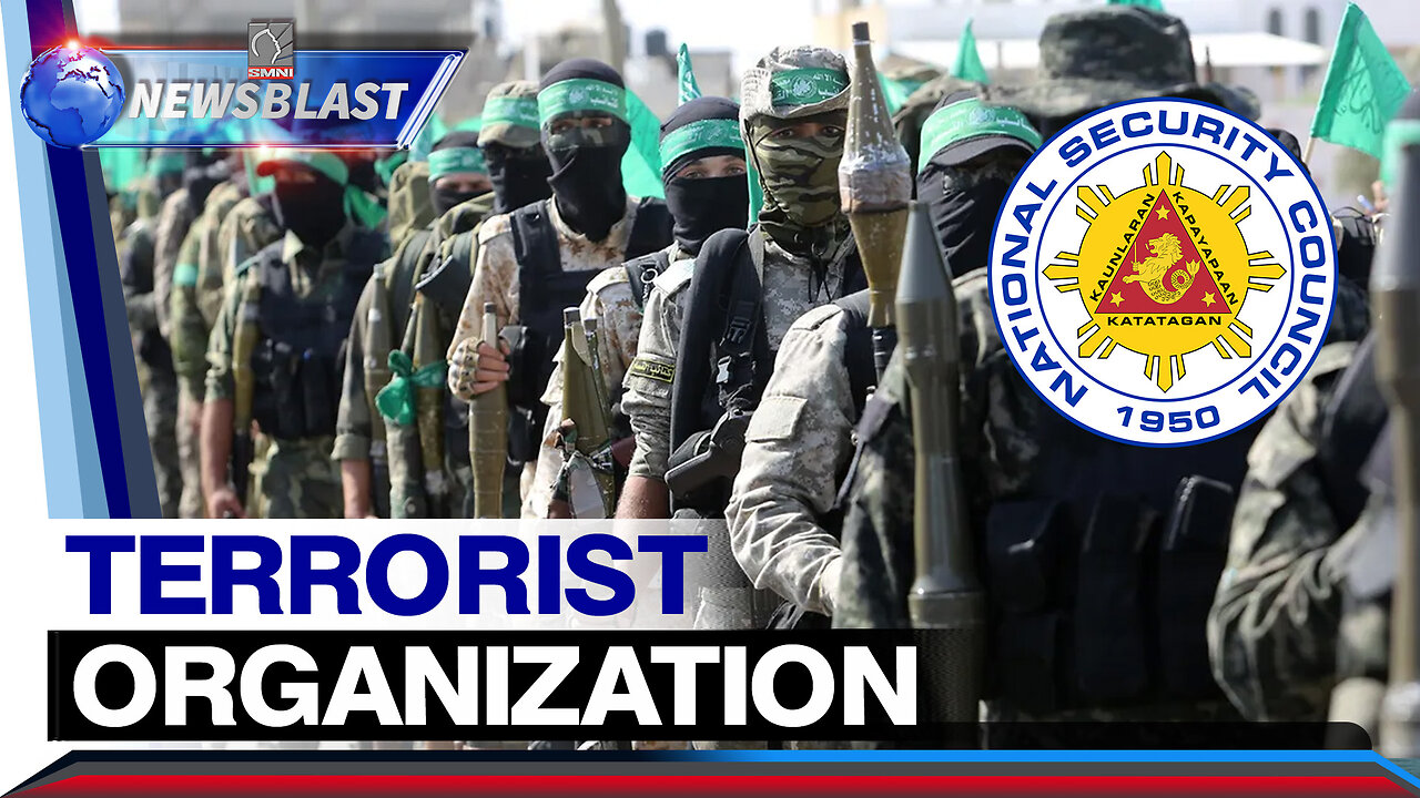 NSC, ipinaliwanag ang pagdeklara sa militanteng Hamas bilang t*rr*r*st organization