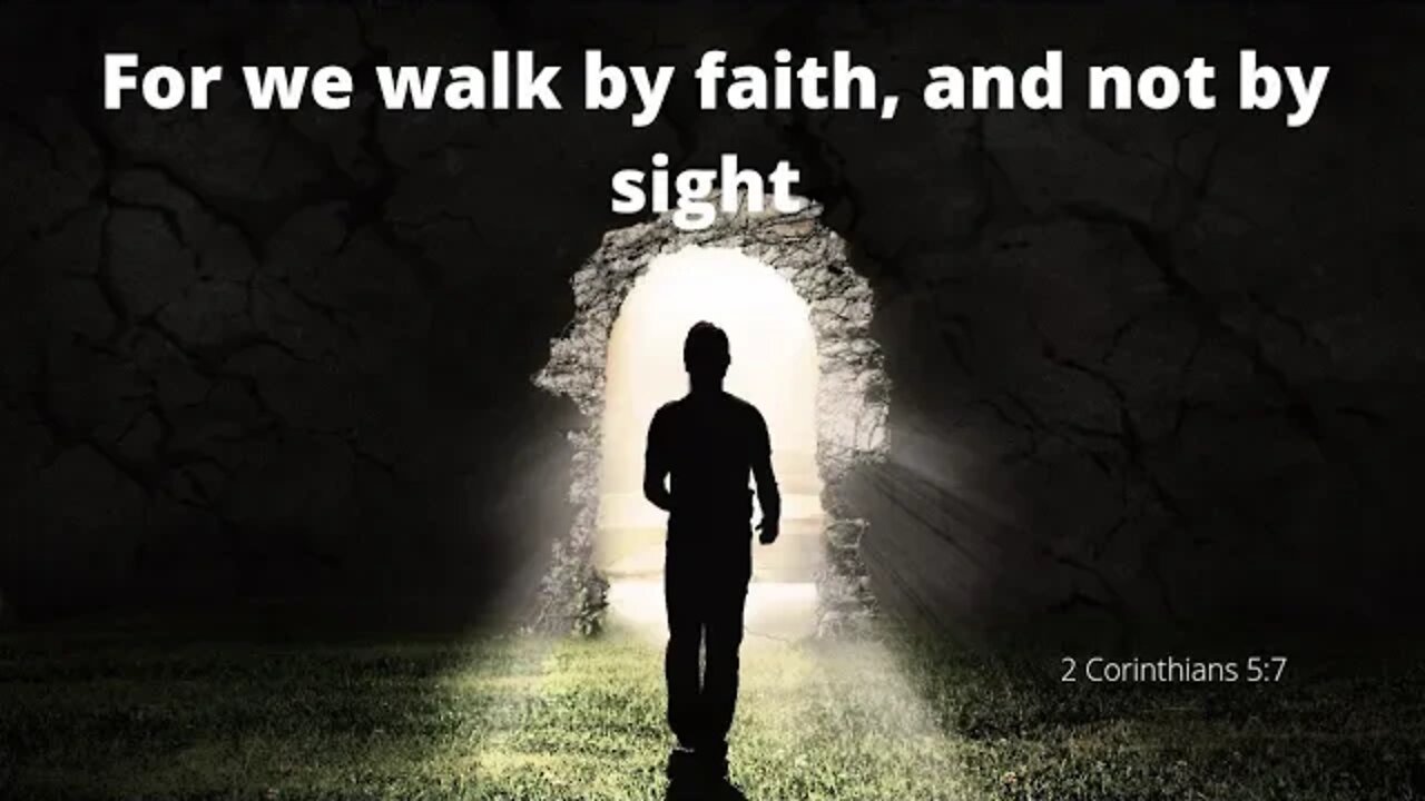 Walking with Blind Faith and not in Fear #godblessyou #jesuslovesyou