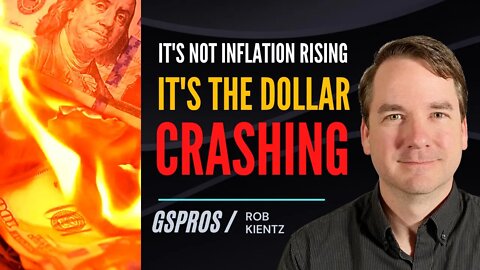 Its Not Inflation Rising, It's The Dollar Crashing