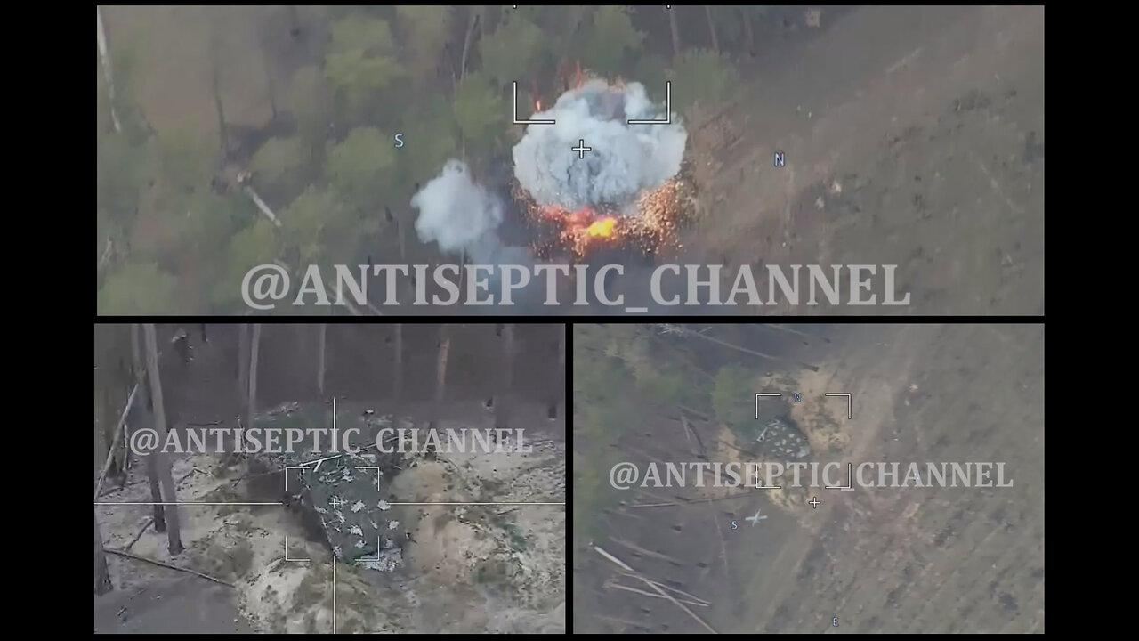 Rusian Lancet UAV fried another 2S1 Gvozdika of Ukrainian army
