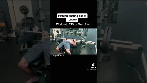 Poverty bench destroying routine