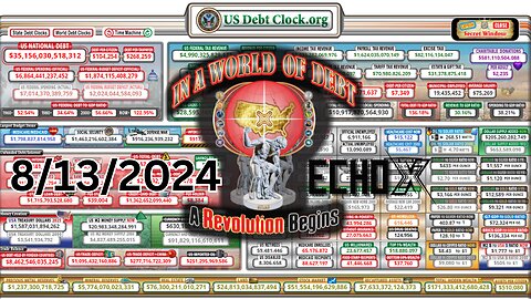 http://USDebtClock.org: In A World Of Debt, A Revolution Begins