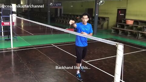 Latihan Badminton Pukulan Asas @ Basic Shot Net