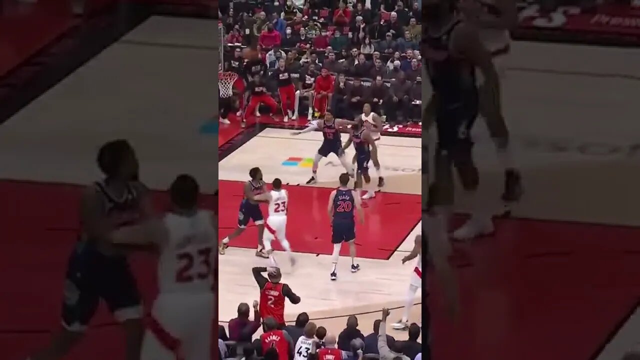 Thad Young with the MEAN stepback!