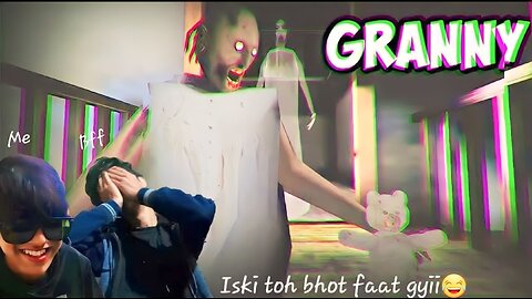 Me and my best friend play horror granny game together! 😂
