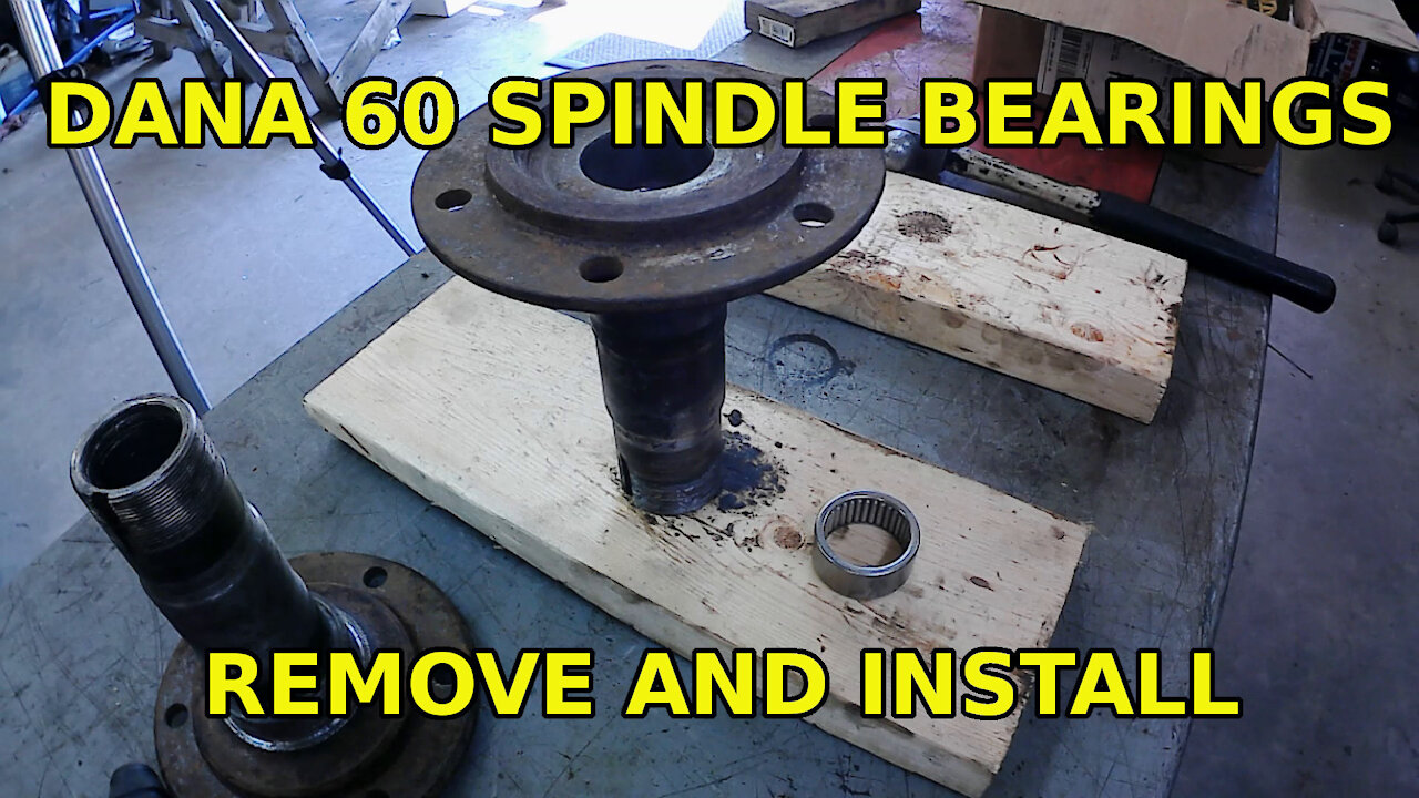 Kingpin Dana 60 for a CJ7 Part 13: Spindle Bearing R&R