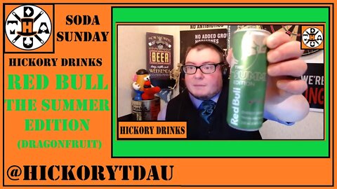Hickory Drinks Redbull Summer Edition Soda Sunday