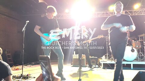 Emery- Butchers' Mouth (metal Gospel) live footage video