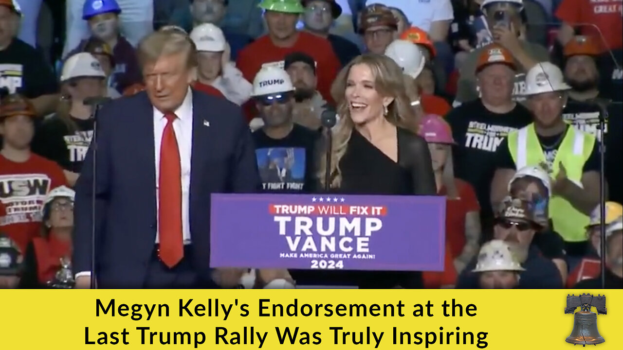 Megyn Kelly's Endorsement at the Last Trump Rally Was Truly Inspiring