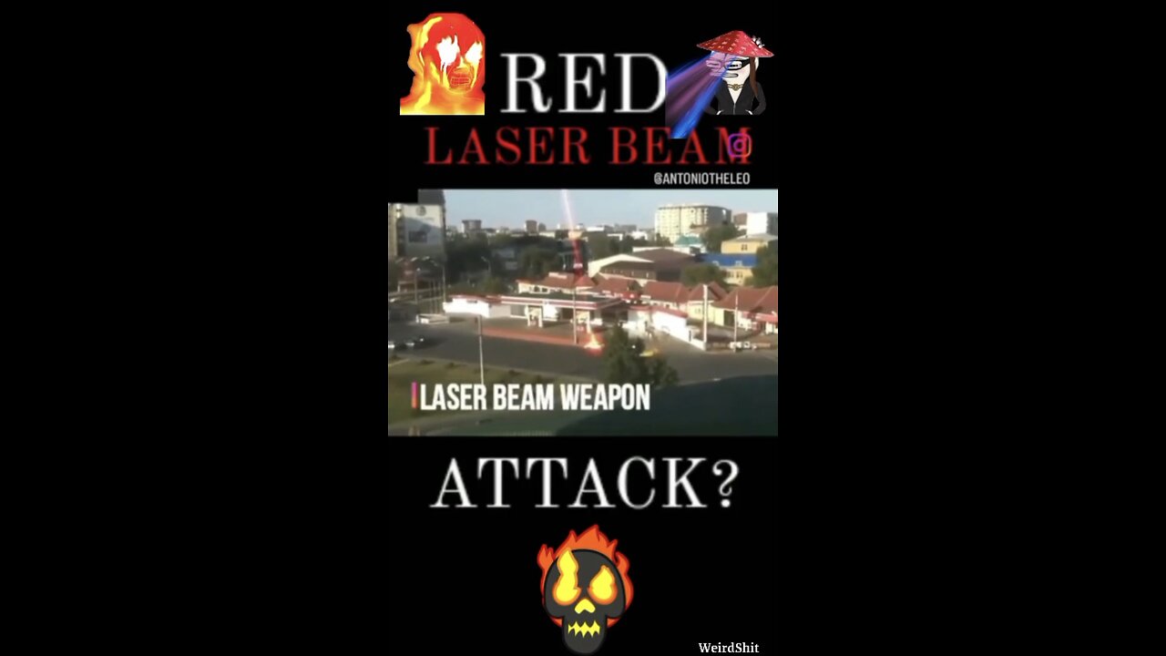 Another DEW = Direct Energy Weapon attack caught on video