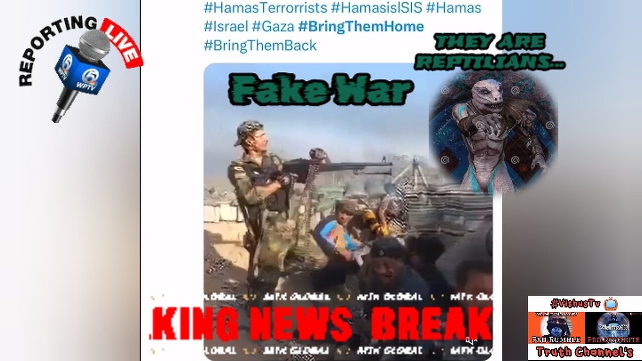 Fake WARS: They Are Reptilians... #VishusTv 📺