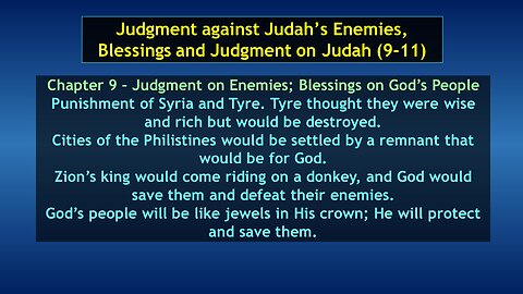 Video Bible Study: Zechariah - #12