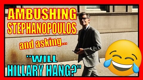 AMBUSHING STEPHANOPOULOS! (aka Pedi-Cab Tales #4)