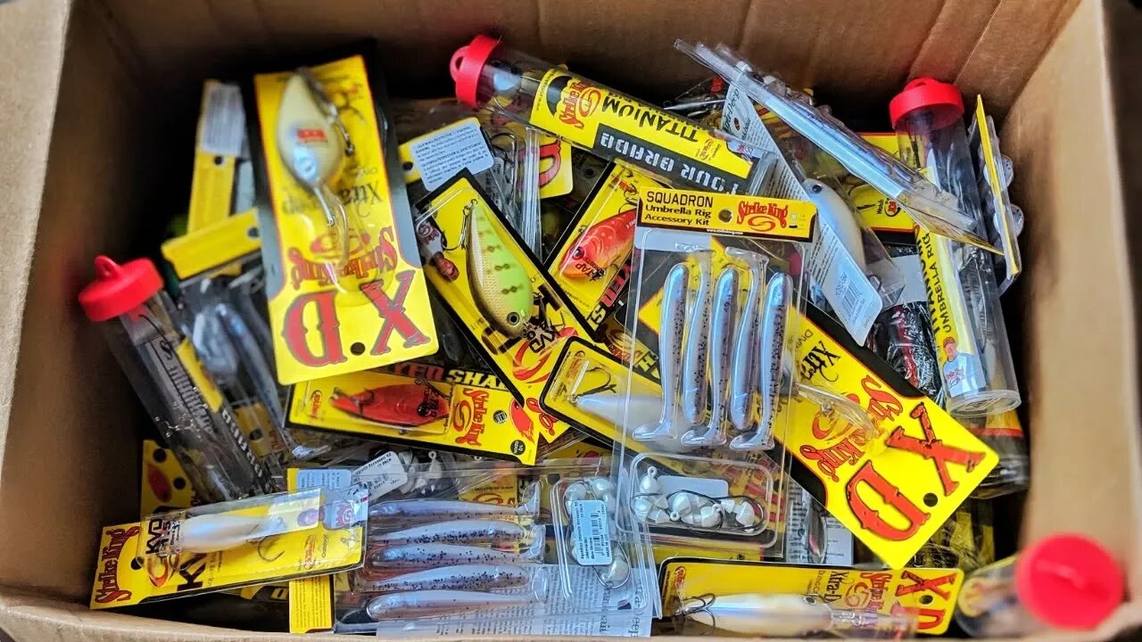 MASSIVE Fishing Tackle Unboxing ($1000+)