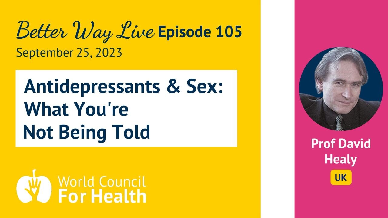 Antidepressants & Sex: What You're Not Being Told
