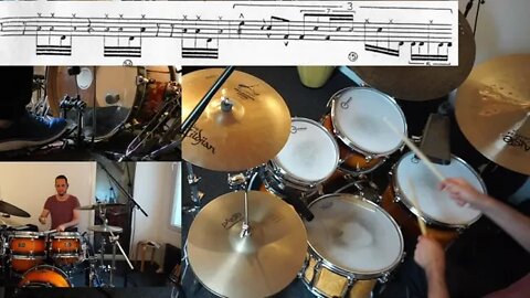 Frank Zappa - "The Black Page No. 1" drum solo by mireksdroom