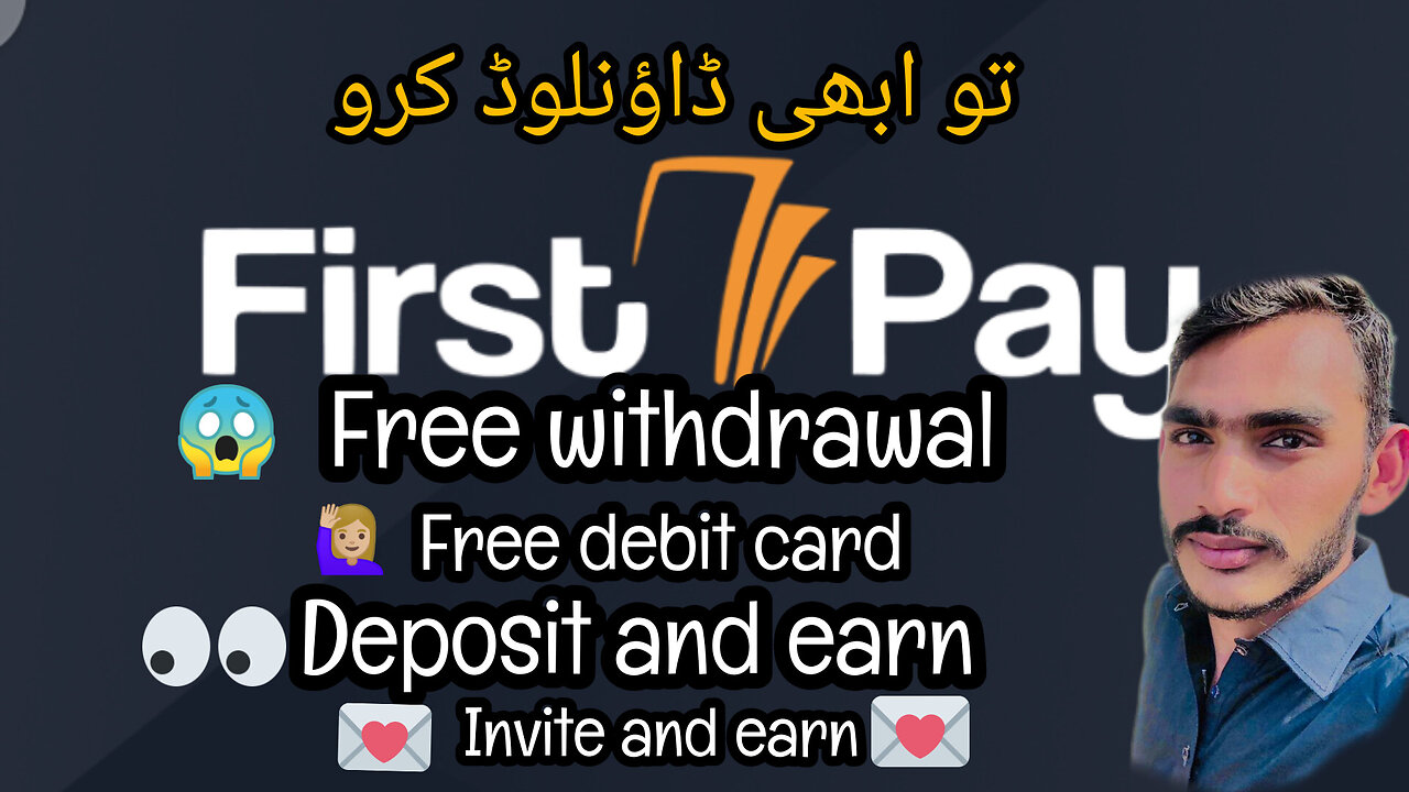 How to create first pay wallet account | earn with first pay | invite friend and earn | mijazjutt45