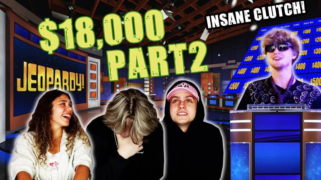 JEOPARDY GAME SHOW PT. 2 | TME