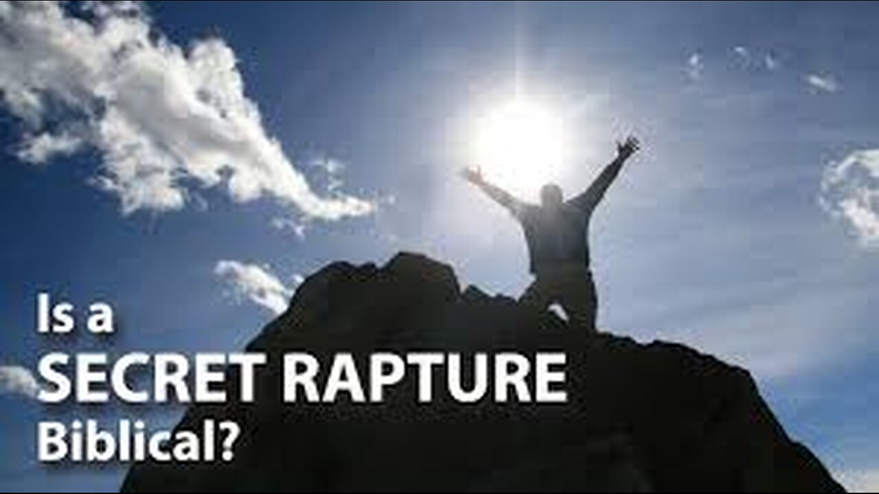 SECRET RAPTURE - What is up with that, who came up with this?