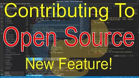 Contributing to Open Source: New Feature!