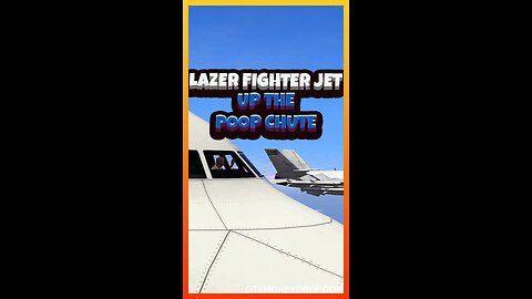 A lazer fighter jet UP the POOP CHUTE | Funny #GTA clips Ep. 374 #gtarecovery