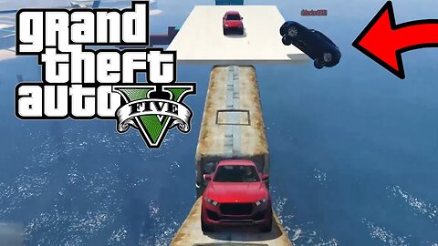 My Friend Failed The Jump - GTA Online Parkour Race