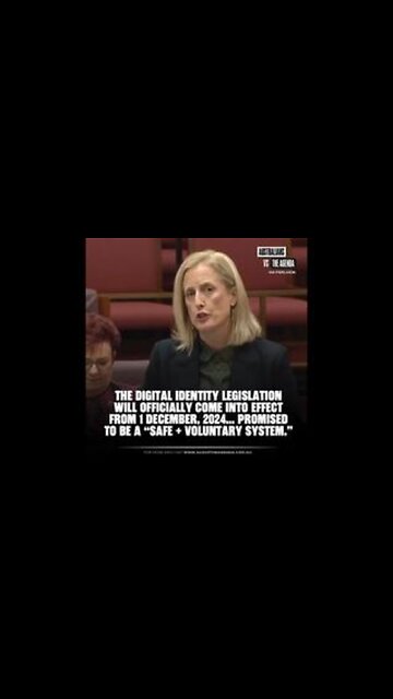 Australia - Finance Minister SKELETOR "DIGITAL ID ACT to commence Dec 1st 2024"