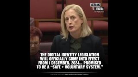 Australia - Finance Minister SKELETOR "DIGITAL ID ACT to commence Dec 1st 2024"