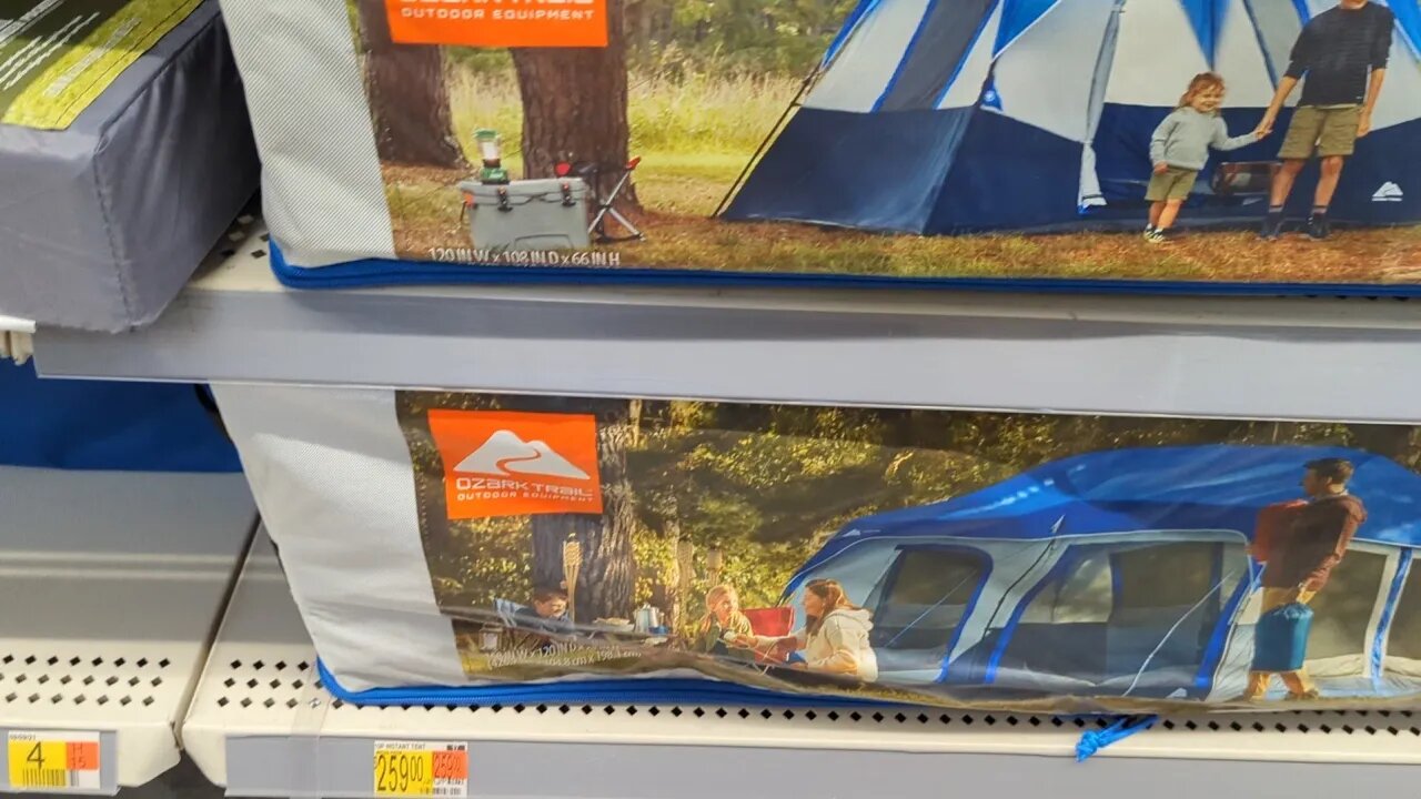 ⛺ Shopping for Shelter at Walmart | We both have to agree for this move to work
