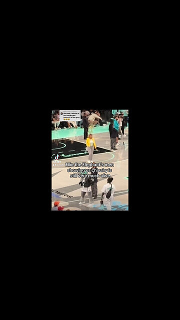 Ellie the Elephant’s men showing us chivalry Is still very much alive