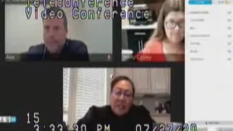 Norcutt matter before Clark County Family Court Judge Cheryl Moss 7.27.20