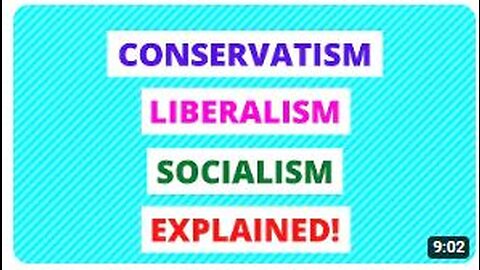 CONSERVATISM, LIBERALISM AND SOCIALISM EXPLAINED IN 10 MINUTES! | GOVERNMENT & POLITICS REVISION