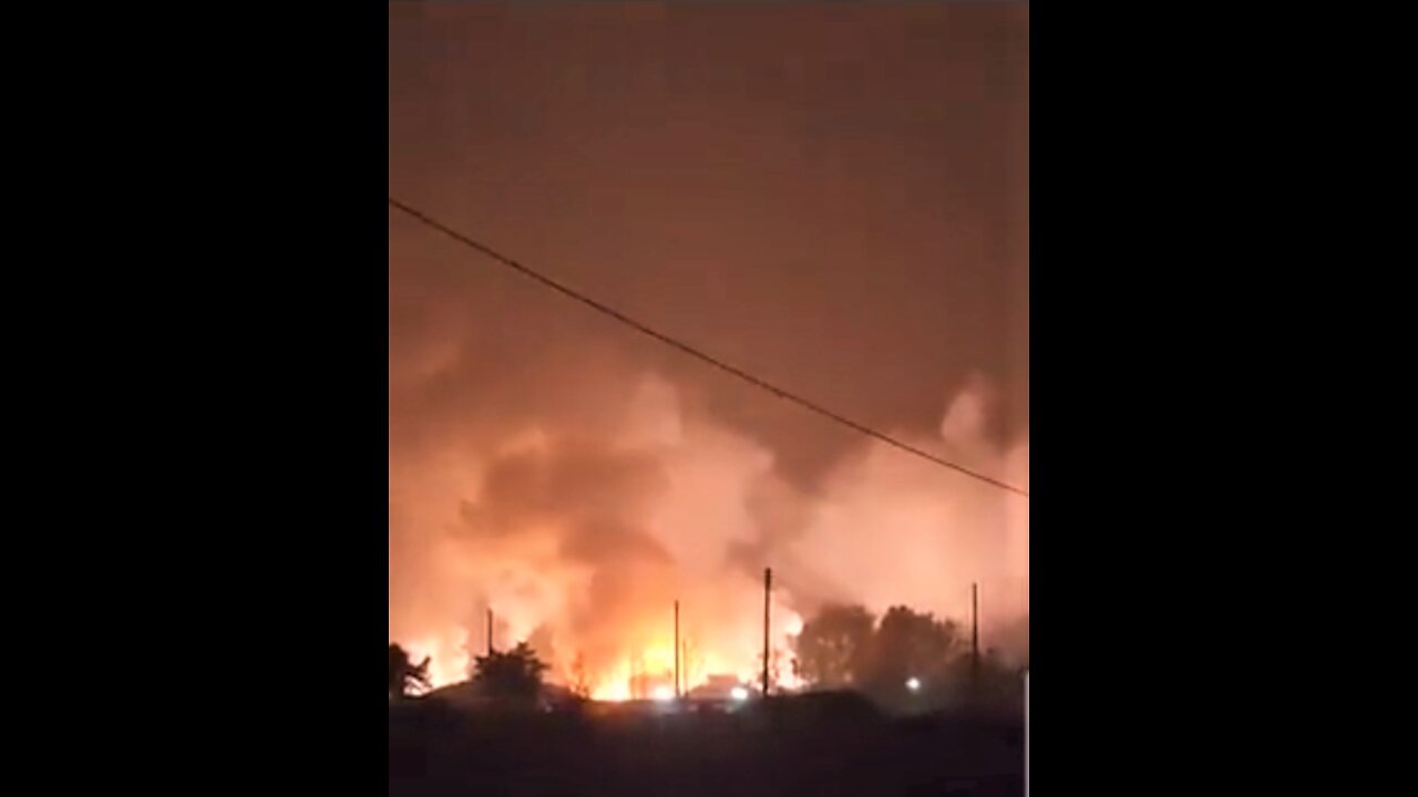 MULTIPLE LARGE EXPLOSIONS AT SOUTH KOREAN AIRBASE*HAPPENS JUST AFTER USA & S.KOREA CONDUCTED DRILLS*