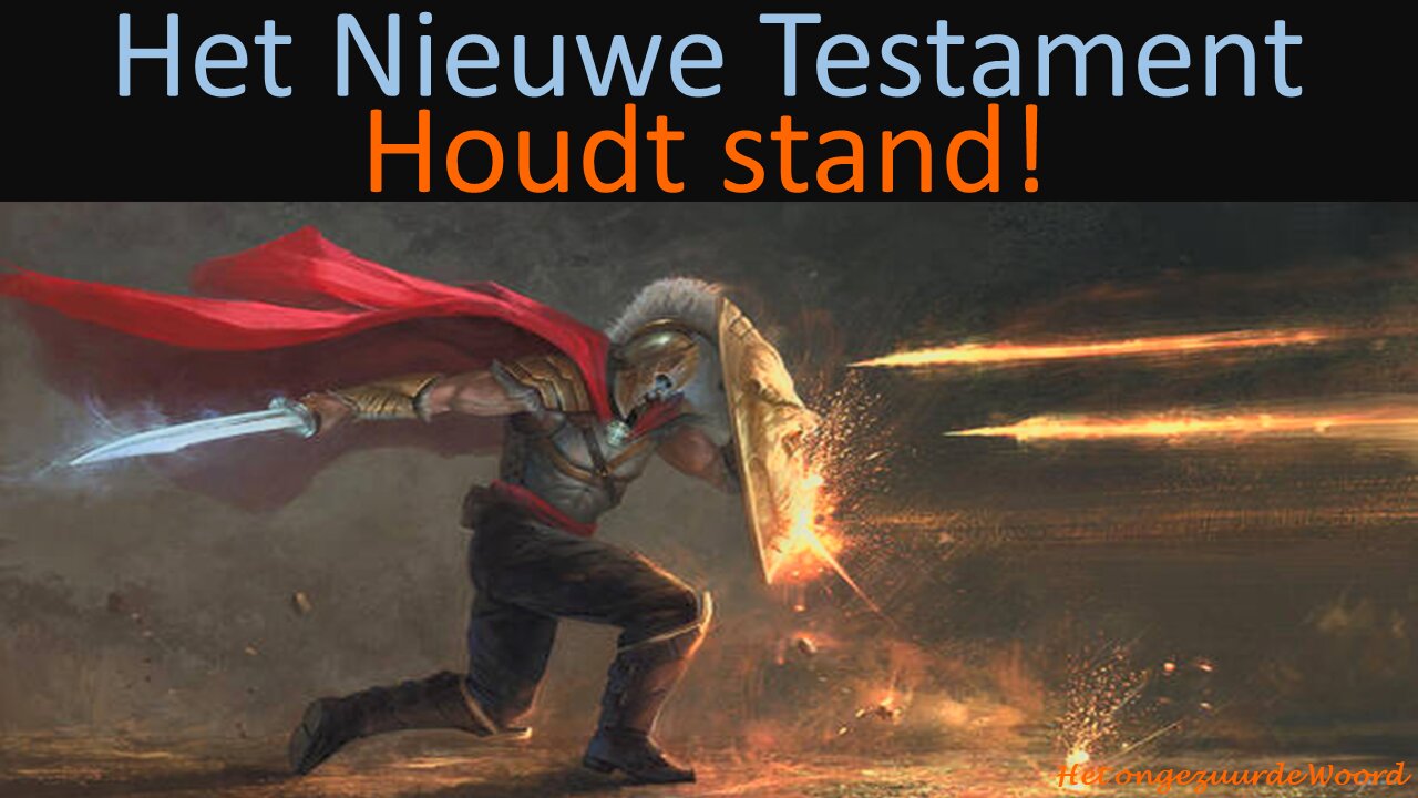 Bewijzen van het Nieuwe Testament