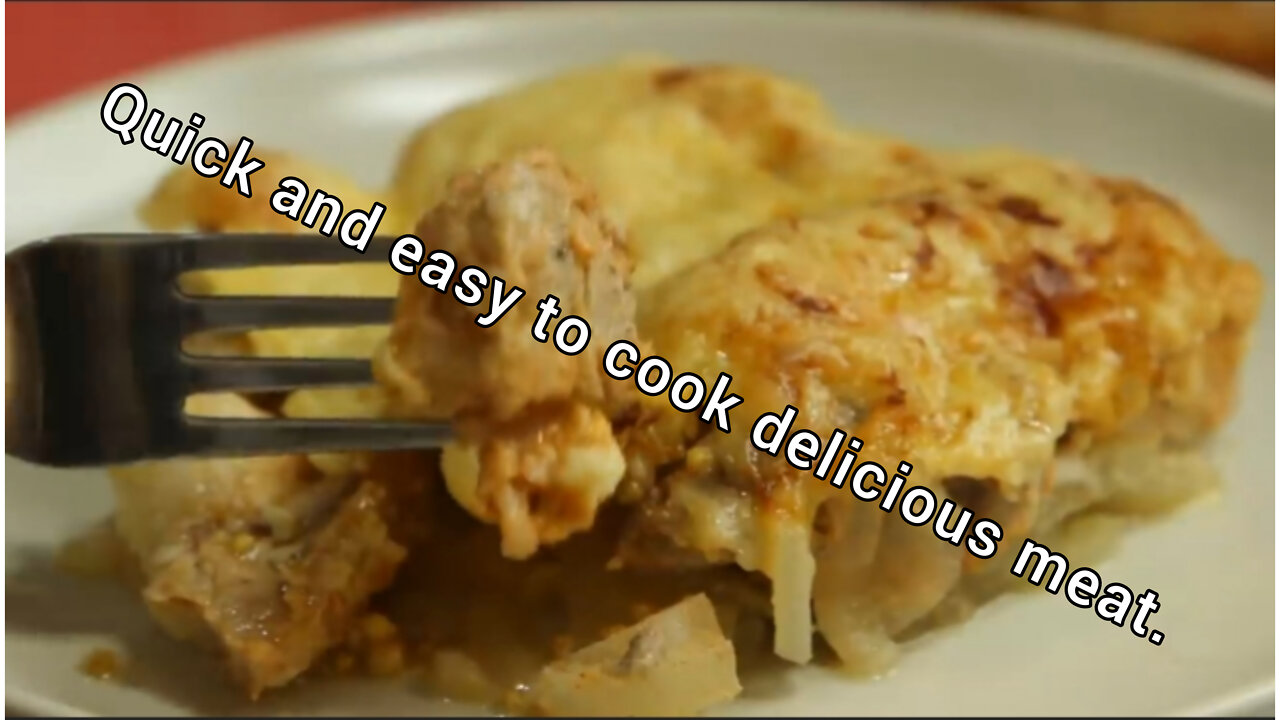 Take any meat and cook this dish.
