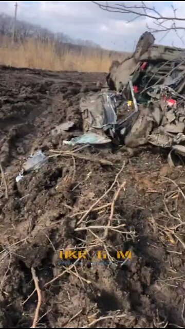 🇷🇺🇺🇦 A column of Ukrainian troops was hit while withdrawing units from Bakhmut.