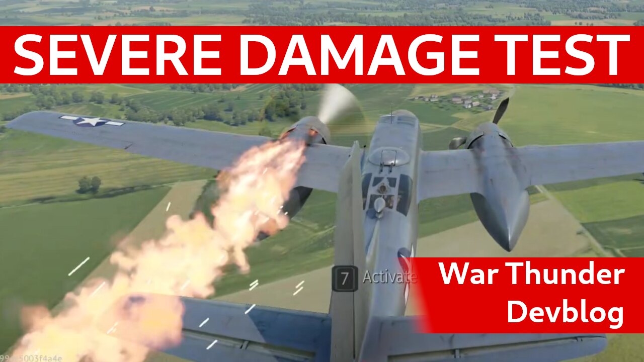 How does the new Severe Damage mechanic work? ~ Severe Damage Test [War Thunder Devblog]