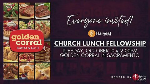 HARVEST CHURCH Elk Grove LIVE @ 11AM