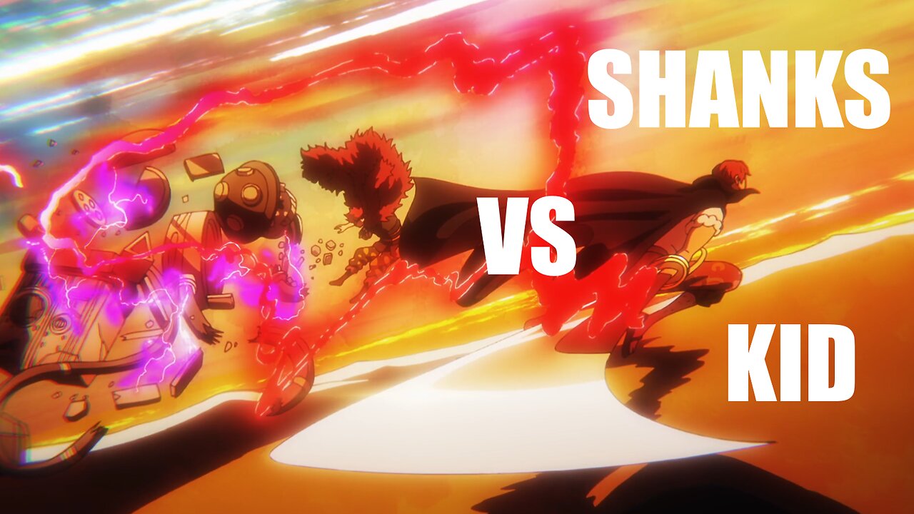 [OnePiece] "Red-Hair" Shanks vs Eustass "Captain" Kid