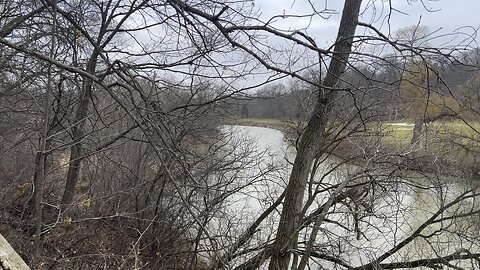 James Gardens Toronto Humber River overcast day