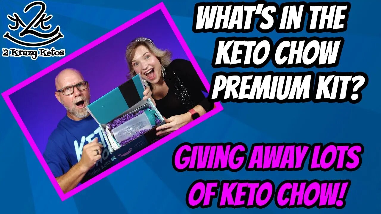 What's in the Keto Chow Premium Kit? | Huge Keto Chow giveaway | What is Keto Chow?