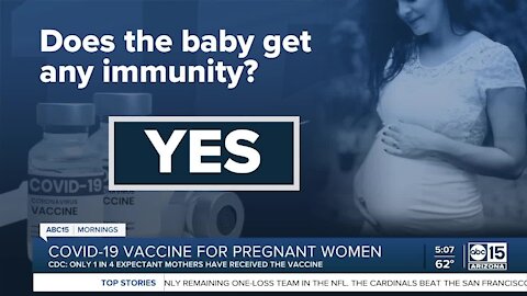 What to know about the COVID-19 vaccine for pregnant women