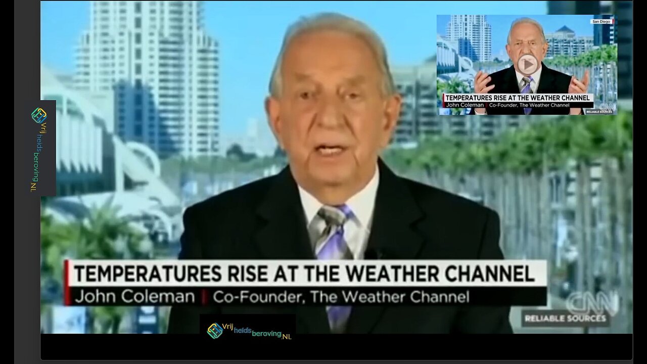 Oprichter van Weather Channel daagt CNN uit over klimaat-veranderings hysterie.